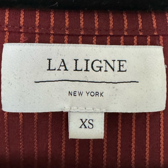 La Ligne Gitane Burgundy Midi Dress - XS - Picture 4 of 4